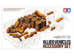TAMIYA ALLIED VEHICLE ACCESSORIES SET WWII 1/35 35229