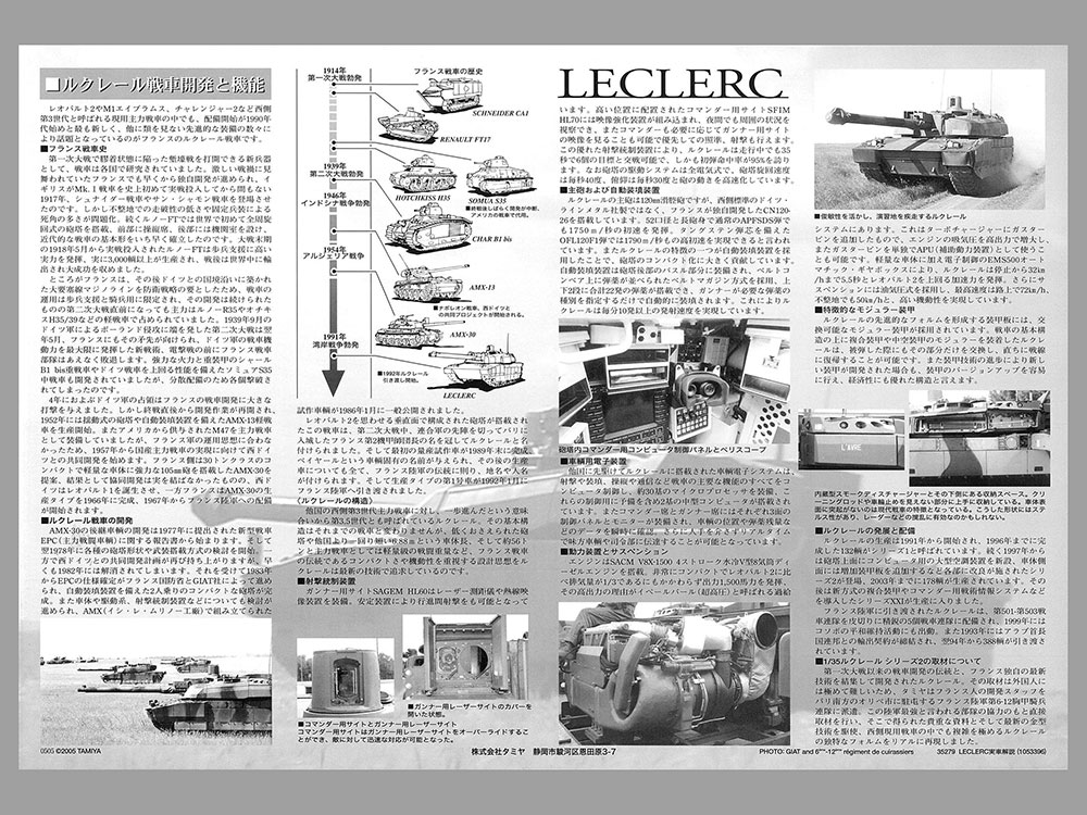 TAMIYA LECLERC SERIES 2 1/35 35362