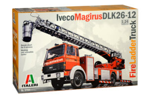 Italeri 1/24 IVECO MAGIRUS DLK 26-12 Fire Ladder Truck 3784