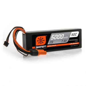 5000mAh 2S 7.4V 50C Smart LiPo Hardcase; IC3