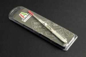50821 - FINE SERRATED LOCKING TWEEZERS (160mm)