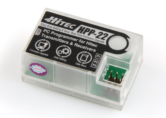 HPP22 INTERFACE/UPDATER HITEC TX/RX/TELEMETRY
