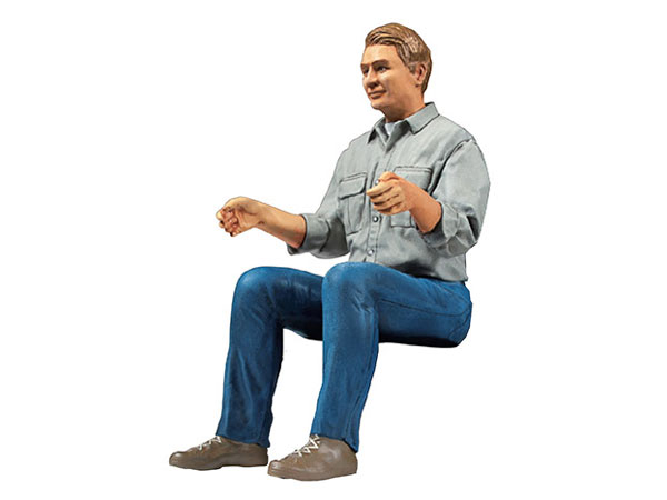 Tamiya 1/14 Tractor Truck Driver Figure