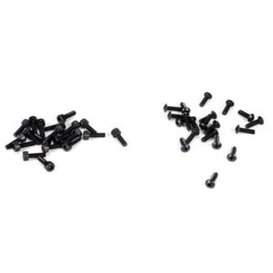 5ive-T Wheel Screw Set, 3x10mm Button Head & Cap (20ea) - LOSB6450