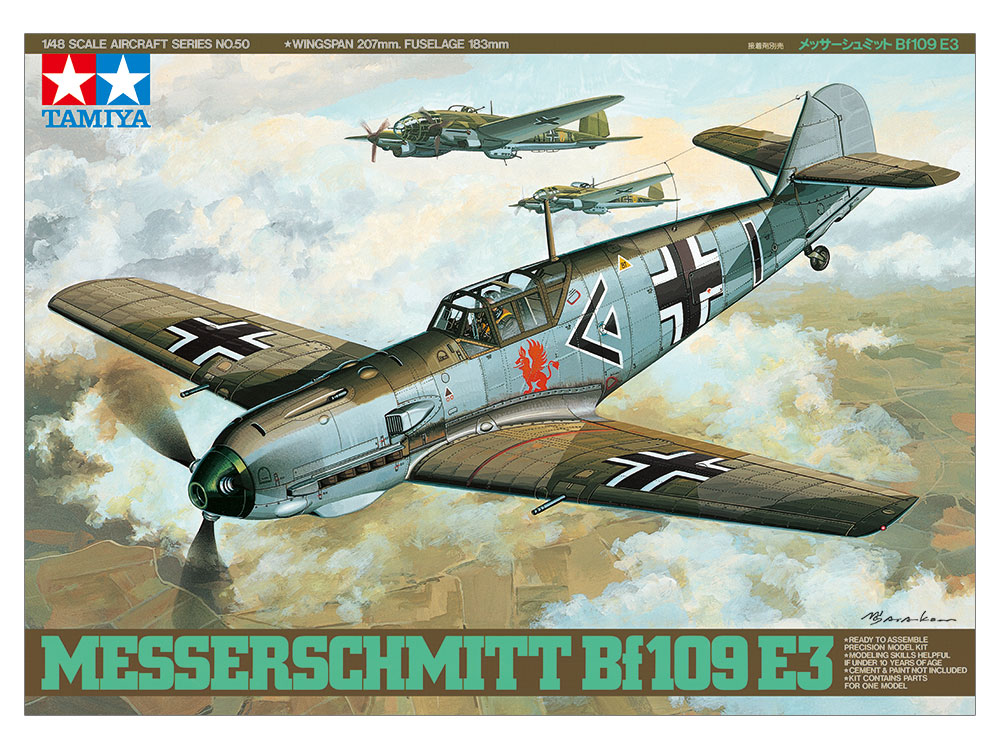 Tamiya Messerschmitt BF109 E-3 1/48 61050