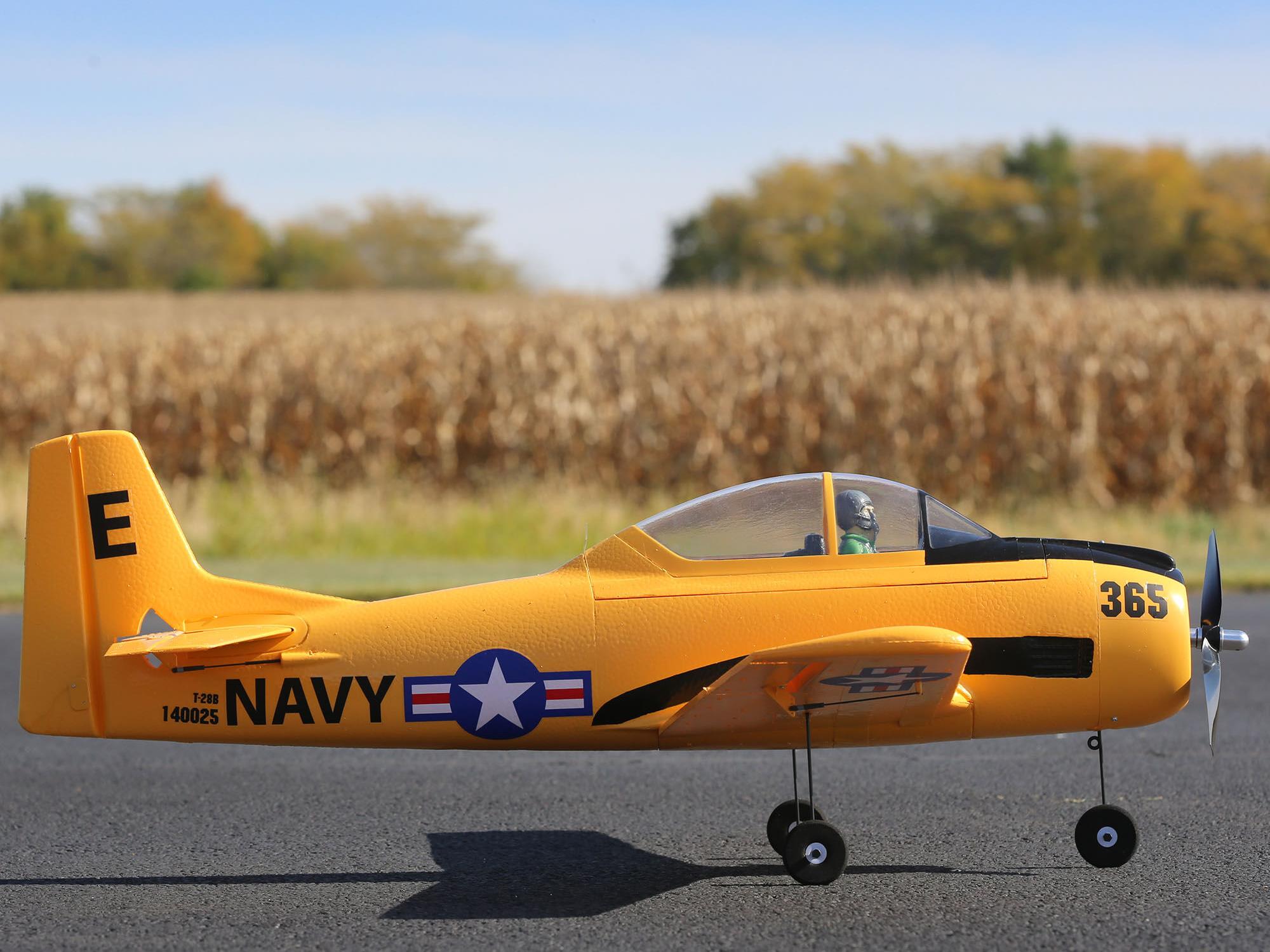 E-Flite T-28 Trojan 1.1m BNF Basic EFL08250
