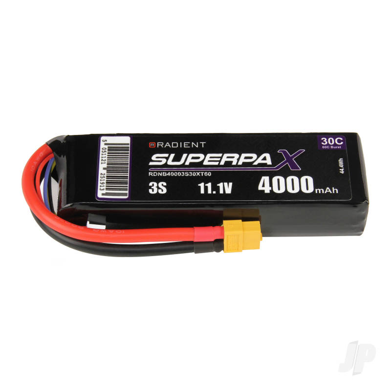 LiPo 3S 4000mAh 11.1V 30C XT60