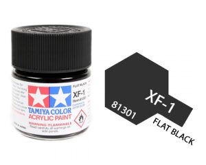 ACRYLIC MINI XF-1 FLAT BLACK