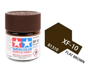 ACRYLIC MINI XF-10 FLAT BROWN