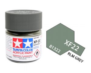 ACRYLIC MINI XF-22 RLM GREY