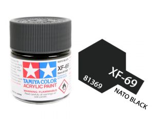 ACRYLIC MINI XF-69 NATO BLACK