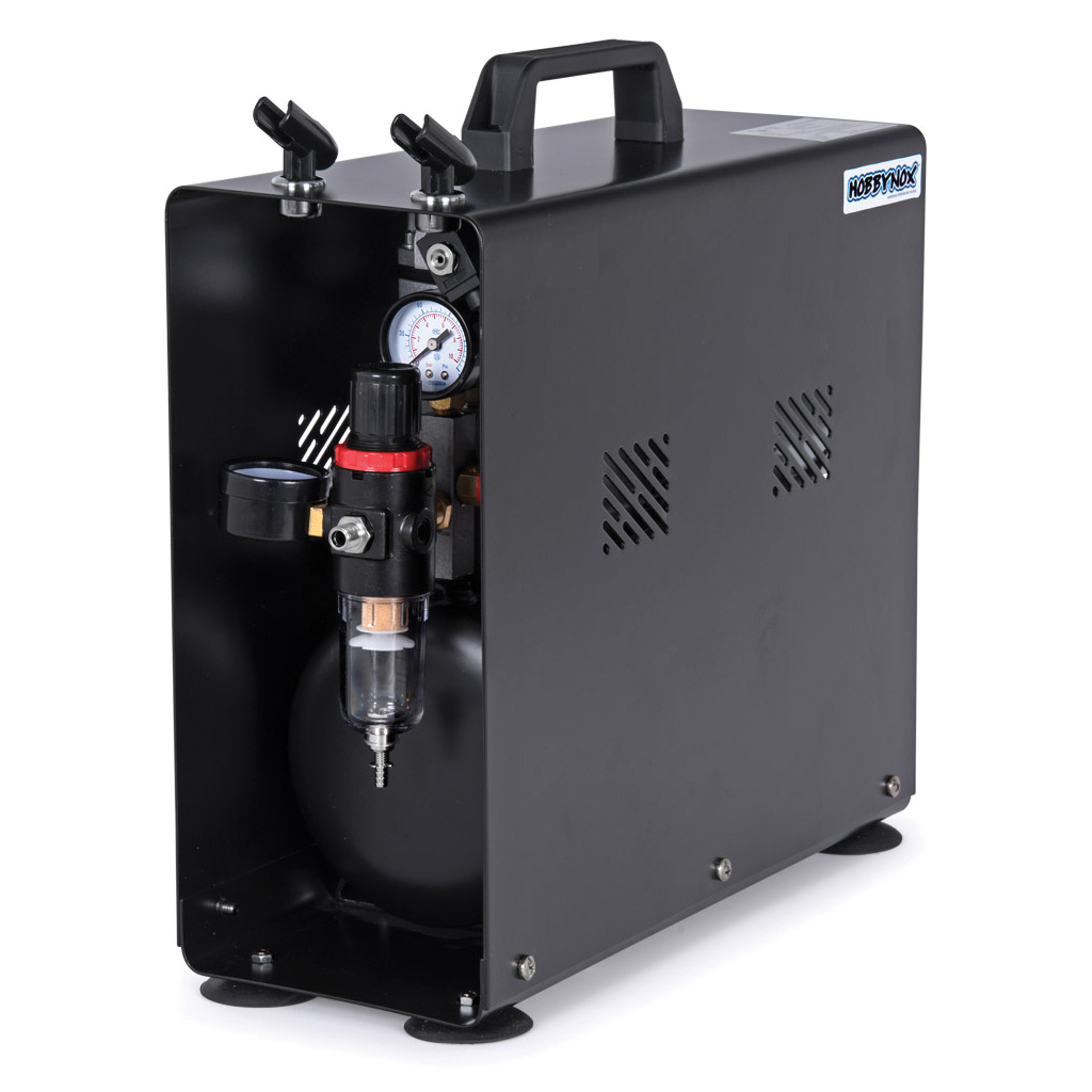 AIRBRUSH COMPRESSOR 1/4HP 3.5L (0-6BAR)