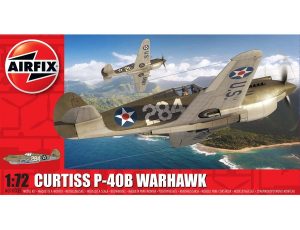 AIRFIX 1/72 CURTISS P-40B WARHAWK MODEL KIT