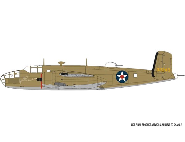 AIRFIX 1/72 NORTH AMERICAN B-25B MITCHELL MODEL KIT
