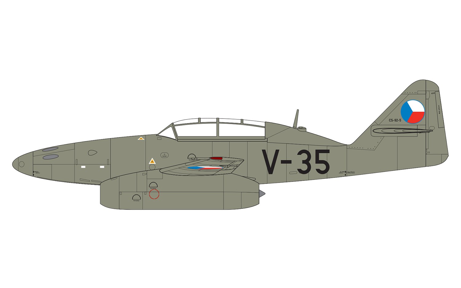 Airfix A04062 Messerschmitt Me262-B1a 1:72