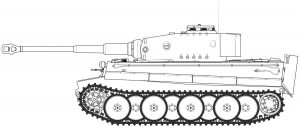 Airfix Tiger-1 Mid Version 1:35 A1359
