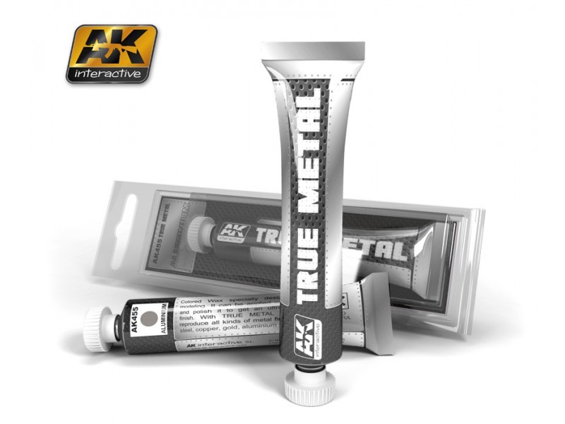 AK Interactive True Metal Paints Aluminium # 00455