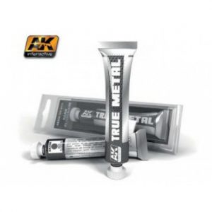 AK Interactive True Metal Paints Dark Aluminium # 00456