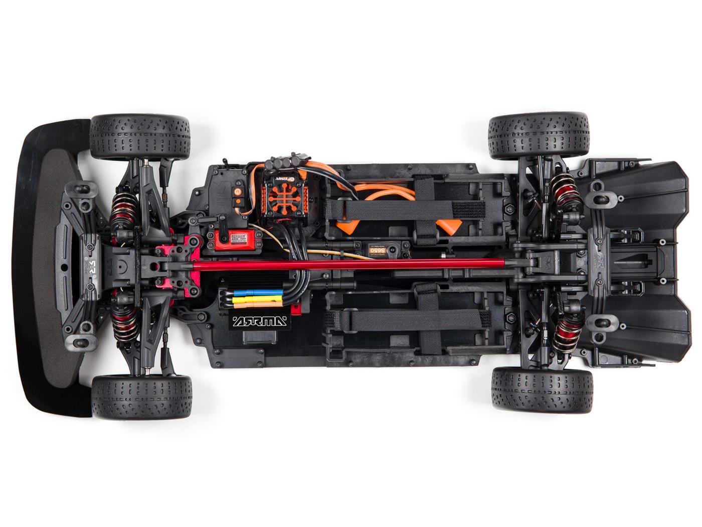 Arrma Infraction 6S BLX RTR Silver ARA7615V2T2