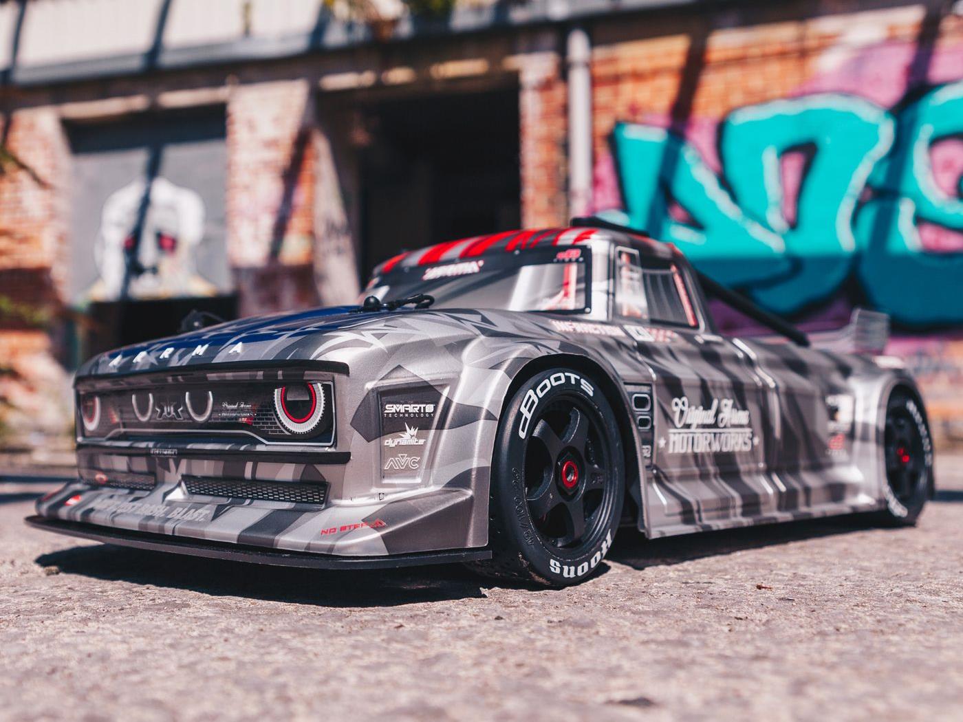 Arrma Infraction 6S BLX RTR Silver ARA7615V2T2