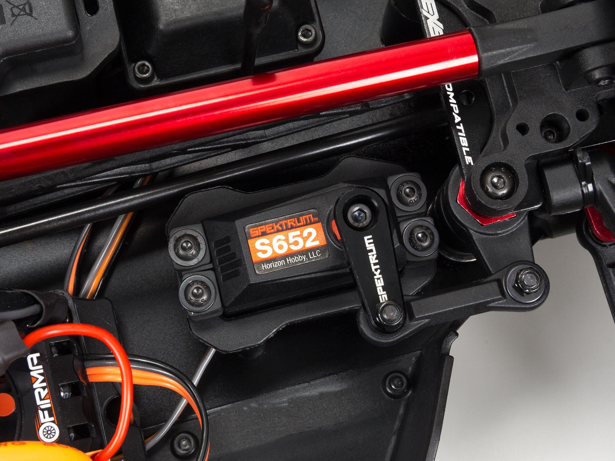 Arrma Mojave 6S BLX 1/7 Desert Truck Blk/Red V2