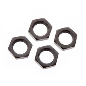 ARRMA Wheel Nut Aluminum 17mm Black (4)