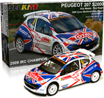 Bekits 1/24 PEUGEOT 207 S2000 # 001