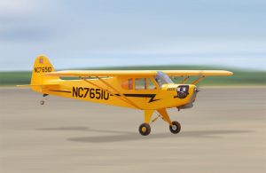 Black Horse Piper Cub 120 ARTF