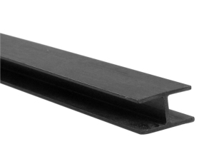 CARBON FIBRE H BAR 13.0mm x 7.6mm x 1mt