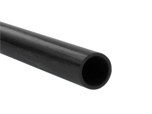 CARBON FIBRE ROUND TUBE 5.0mm x 4.0mm x 1mt