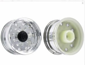 Carson 1:14 Wide Wheel f. Tamiya Trailer (2) Hex C907053