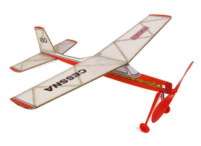 Cessna 180 (Rubber Powered) DPR