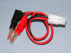 Charge Lead : 4mm Std Tamiya
