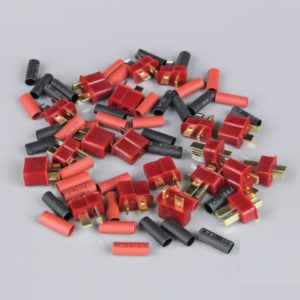 Deans Pairs including Heat Shrink (10pcs)