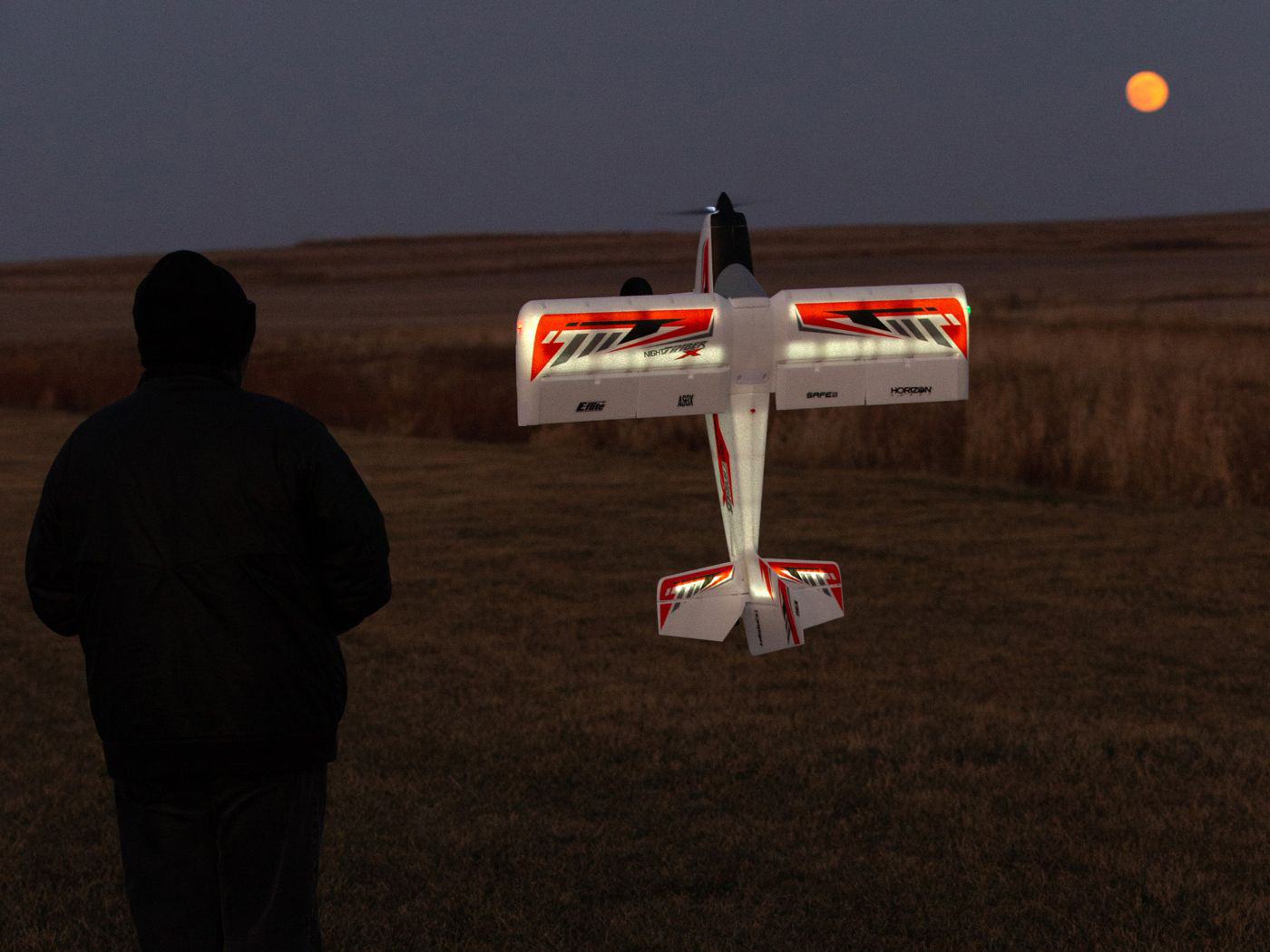 E-Flite Night Timber X 1.2M BNF Basic w/AS3X & SAFE Select EFL13850