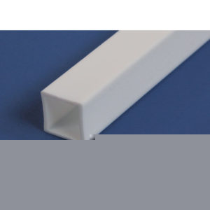 Evergreen 14in (35cm) Square Tube .375in (3/8in) (2 per pack)