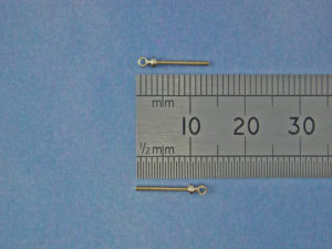 Eyebolt M1 BallØ:2mm Thread Length :12mm(Pk4)