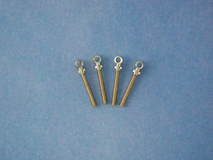 Eyebolt M1.4 BallØ:2.6mm Thread Length :12mm(Pk4)