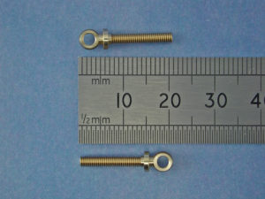 Eyebolt M2.5 BallØ:4.5mm Thread Length :14mm(Pk4)
