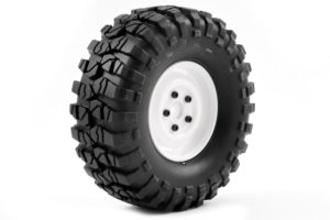 FASTRAX 1:10 CRAWLER SAWBLOCK 1.9 SCALE STEEL WHEEL Ø108MM (WHITE)