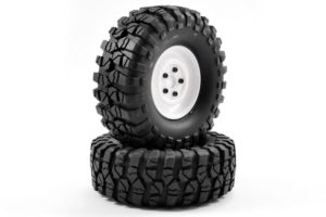 FASTRAX 1:10 CRAWLER SAWBLOCK 1.9 SCALE STEEL WHEEL Ø108MM (WHITE)