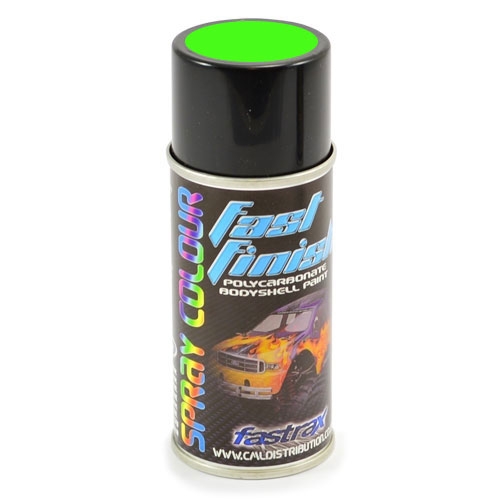 FASTRAX FAST FINISH COSMIC GLO GREEN SPRAY PAINT 150ML