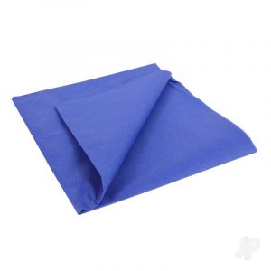 Fighter Blue Lightweight Tissue Covering Paper, 50x76cm, (5 Sheets)