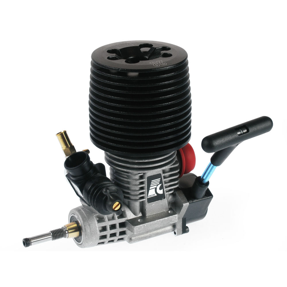 Force 28 Car ABC Rear Exhaust incl. Pull-start (SG-Shaft)