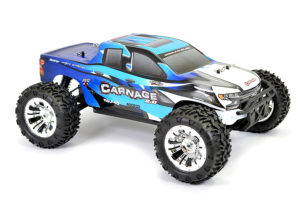 FTX CARNAGE 2.0 1/10 BRUSHED TRUCK 4WD RTR - BLUE