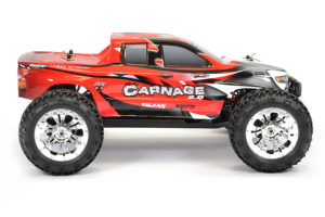 FTX CARNAGE 2.0 1/10 BRUSHED TRUCK 4WD RTR - RED