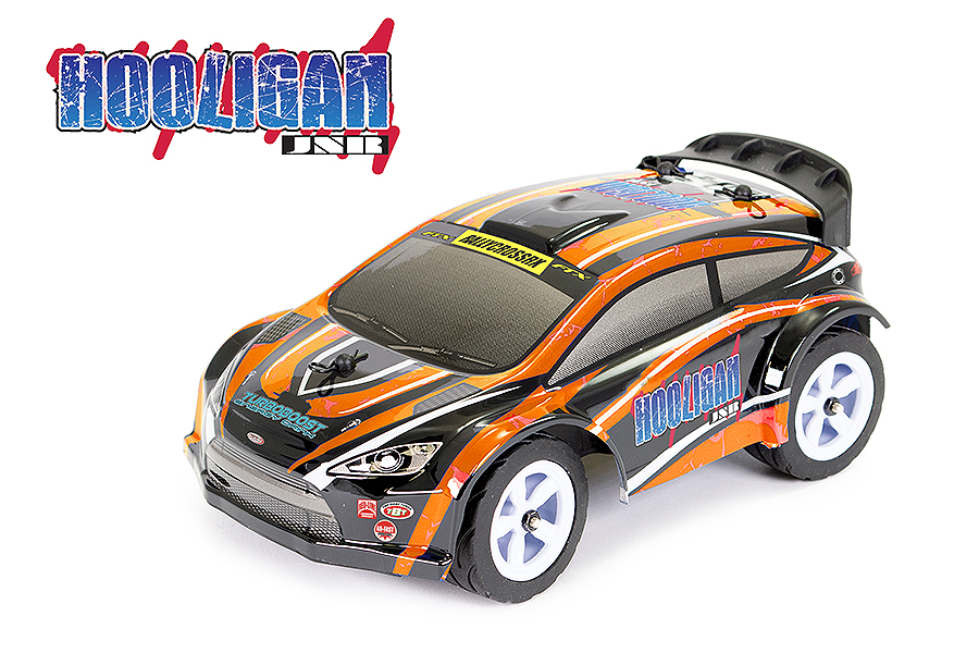 FTX HOOLIGAN JNR 1/28TH RTR RALLY CAR - ORANGE FTX5526O