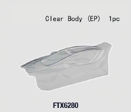 FTX VANTAGE CLEAR BUGGY EP BODY 1PC