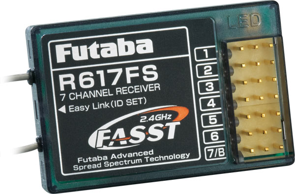 Futaba R617FS Receiver 2.4GHz FASST
