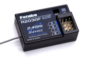 Futaba R203GF 3-Channel Receiver 2.4GHz S-FHSS/FHSS